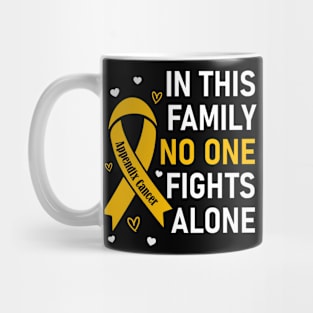 In This Family No One Fights Alone | Appendix Cancer Mug